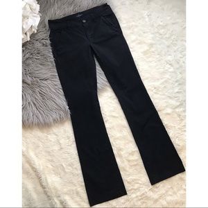 American Eagle Black Kick Boot Khakis